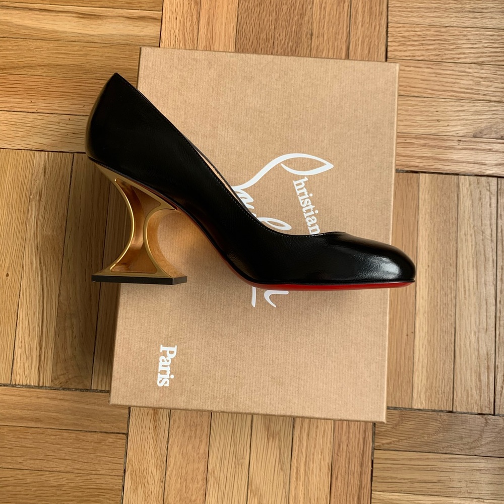 Brand New - Louboutin Elyette 85 Vintage - Black 40